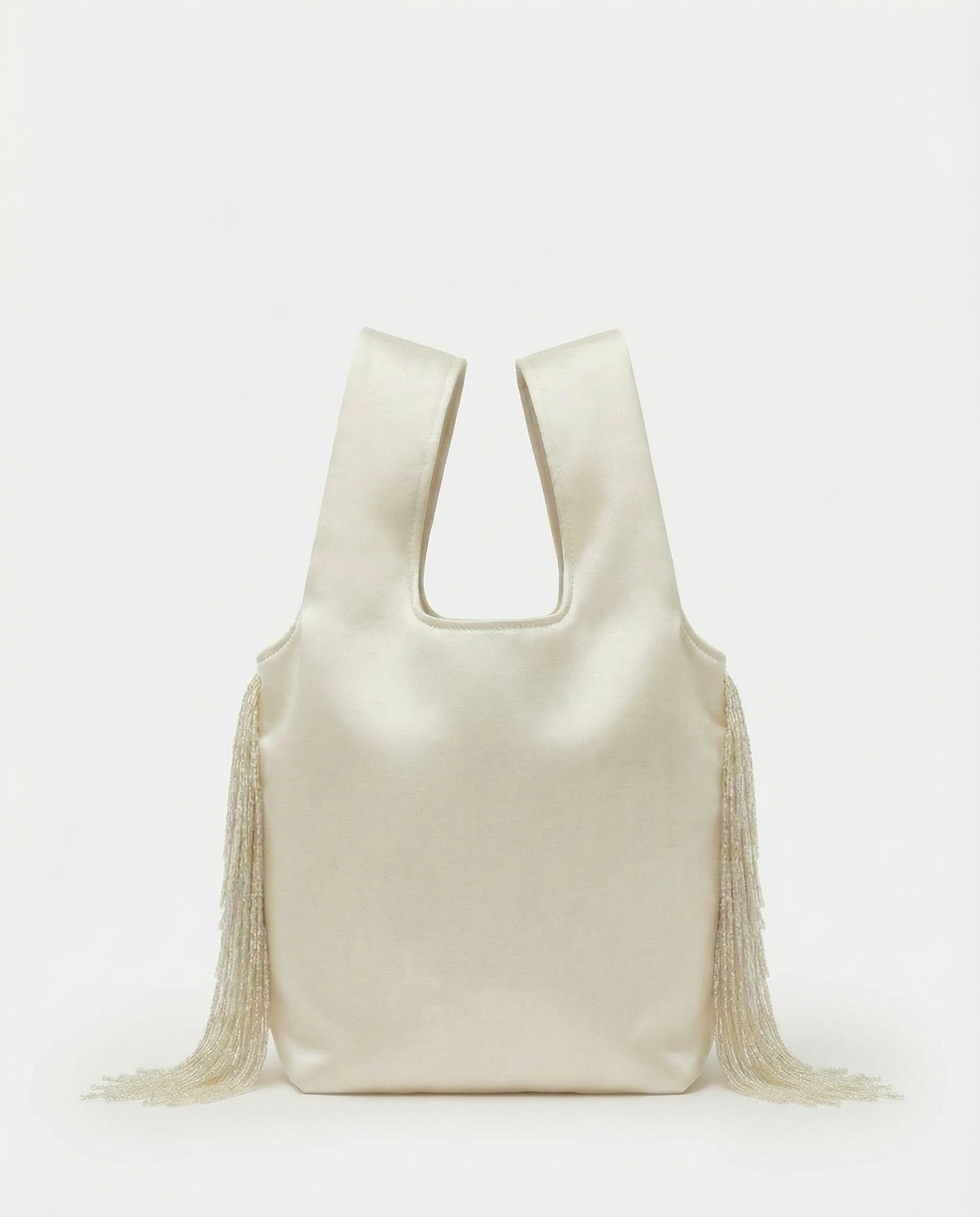 Le Sac Mini - Ivory Satin – Le Nodo LLC