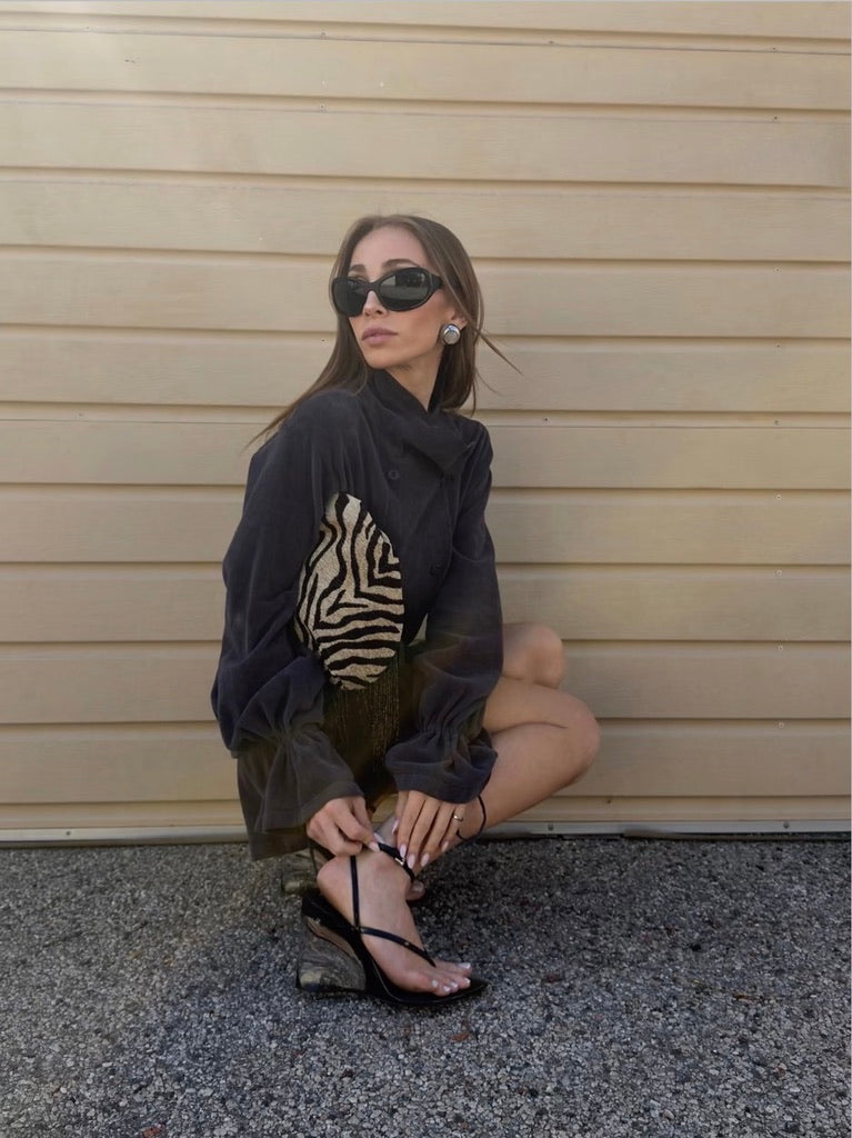 Le Pouch Small - Zebra