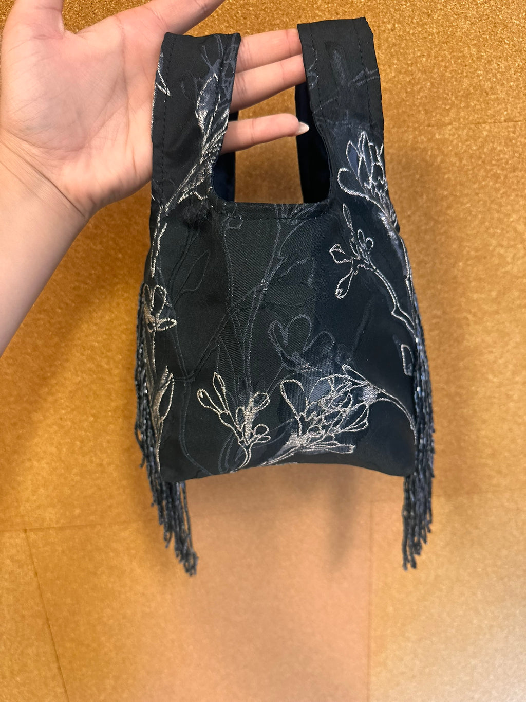 ITALY EXCLUSIVE - Black Toned Floral Gunmetal