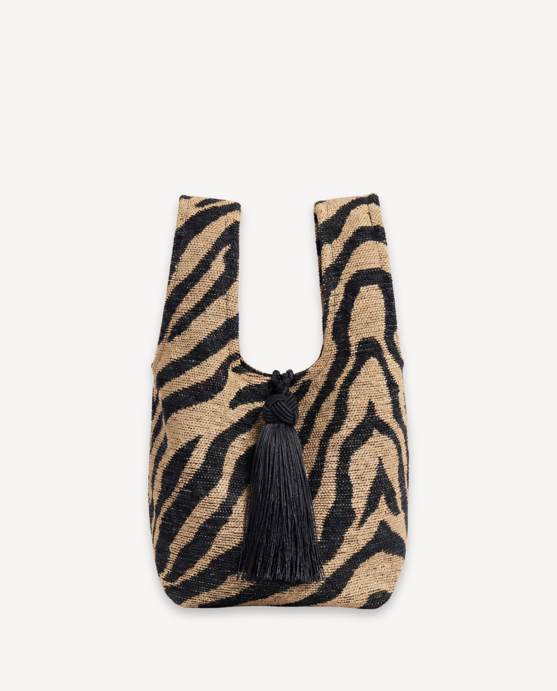 LATE APRIL - Le Sac Mini Nodo Tassel - Classic Tigre