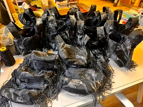 ITALY EXCLUSIVE - Black Toned Floral Gunmetal