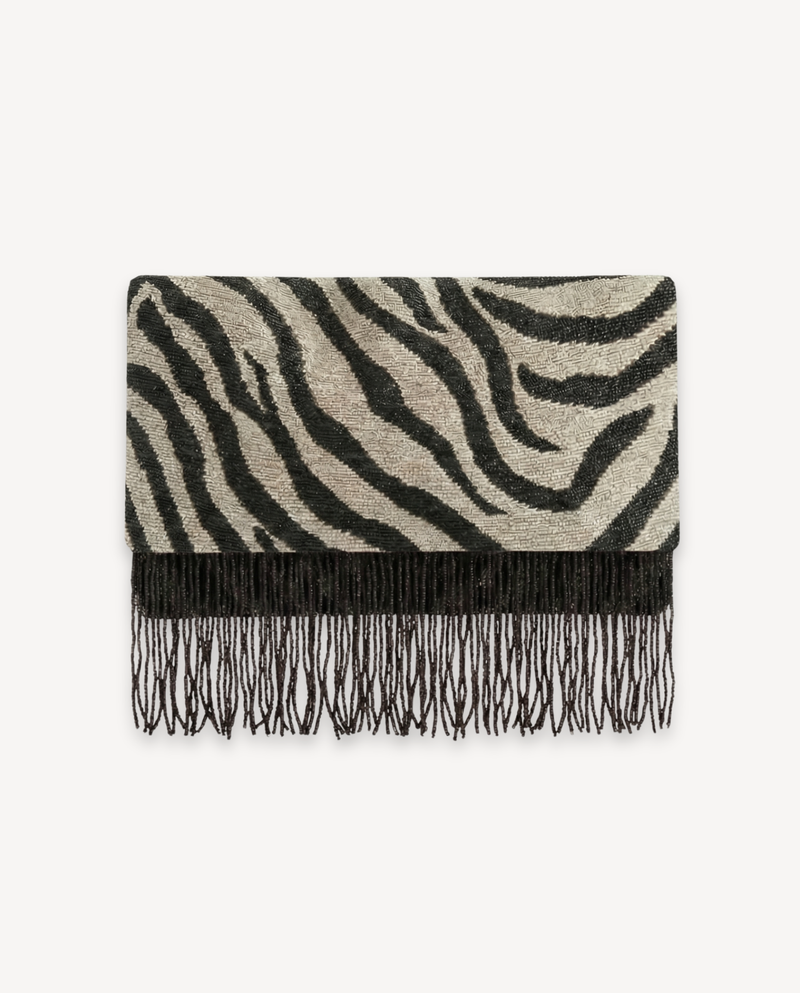 JUNE PREORDER - Le Clutch Foldover - Zebra