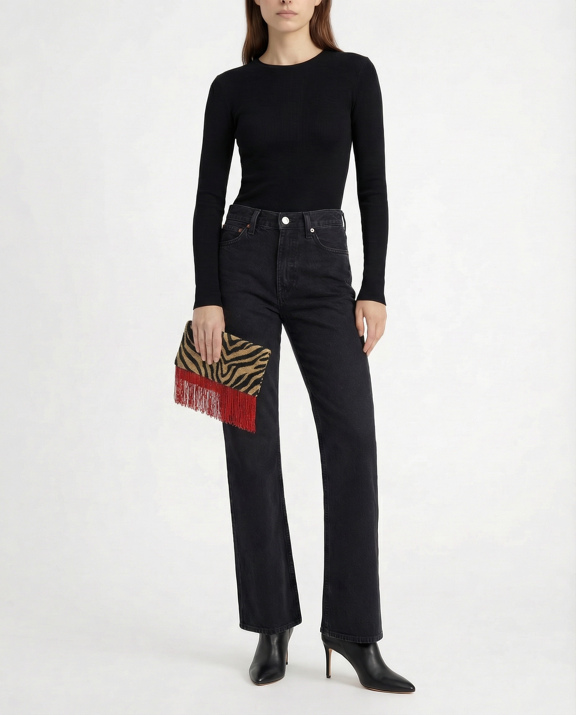 JUNE PRE-ORDER - Le Clutch Foldover - Classic Tigre
