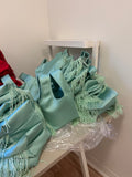 Le Sac Mini - Mint Blue with Mint Beads