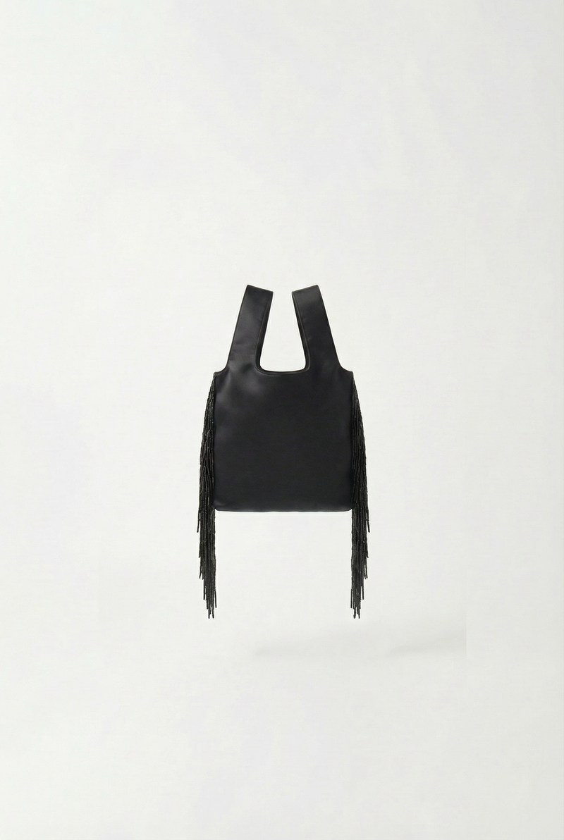 Le Sac Micro - Black Satin