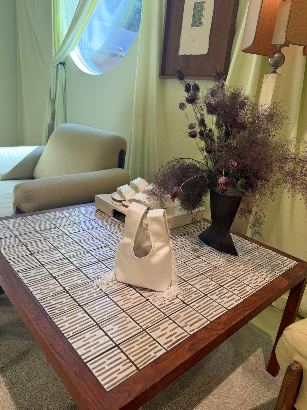 Le Sac Micro - Ivory Satin