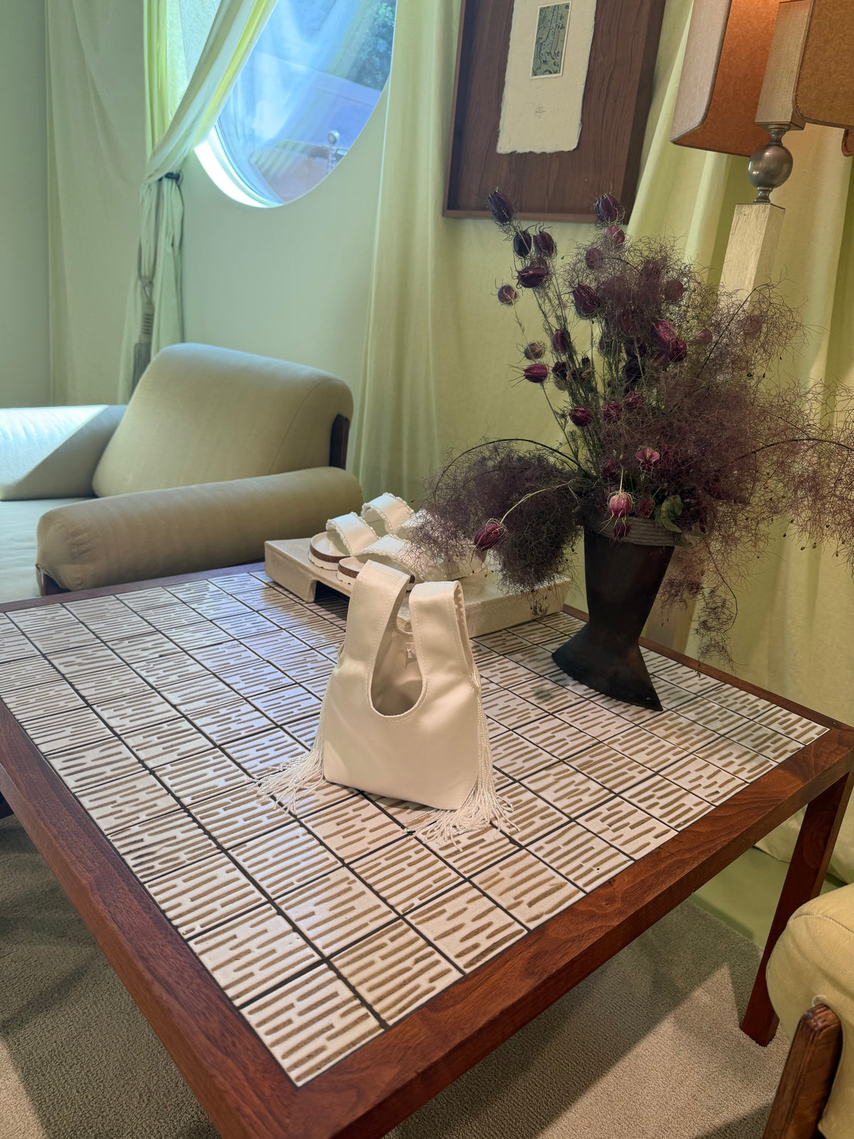 Le Sac Micro - Ivory Satin