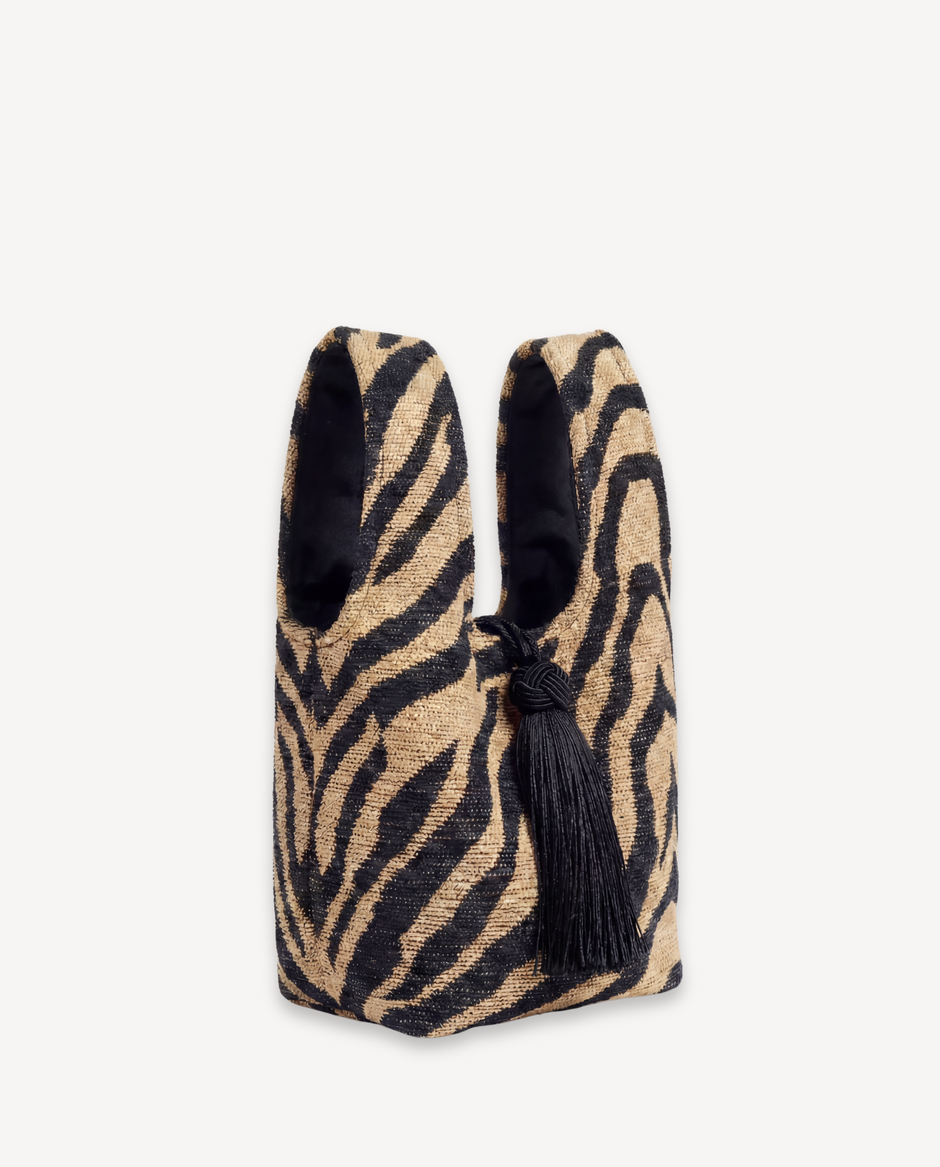 LATE APRIL - Le Sac Mini Nodo Tassel - Classic Tigre