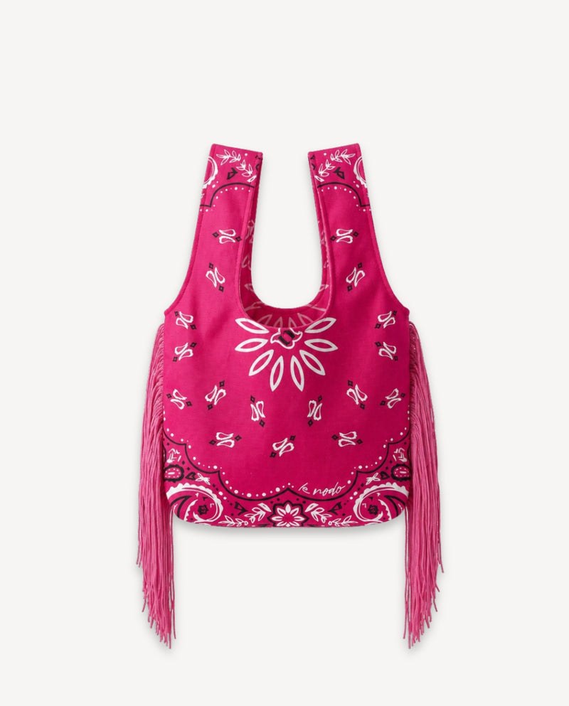 Le Sac Mini - Hot Pink Fuschia Bandana