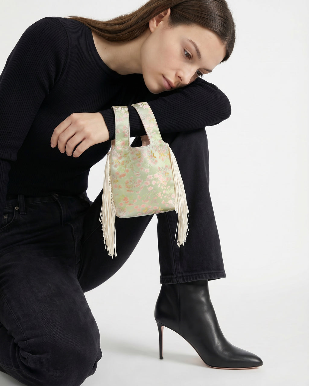 JAPAN EXCLUSIVE - Mint Cherry Blossom Le Sac Mini