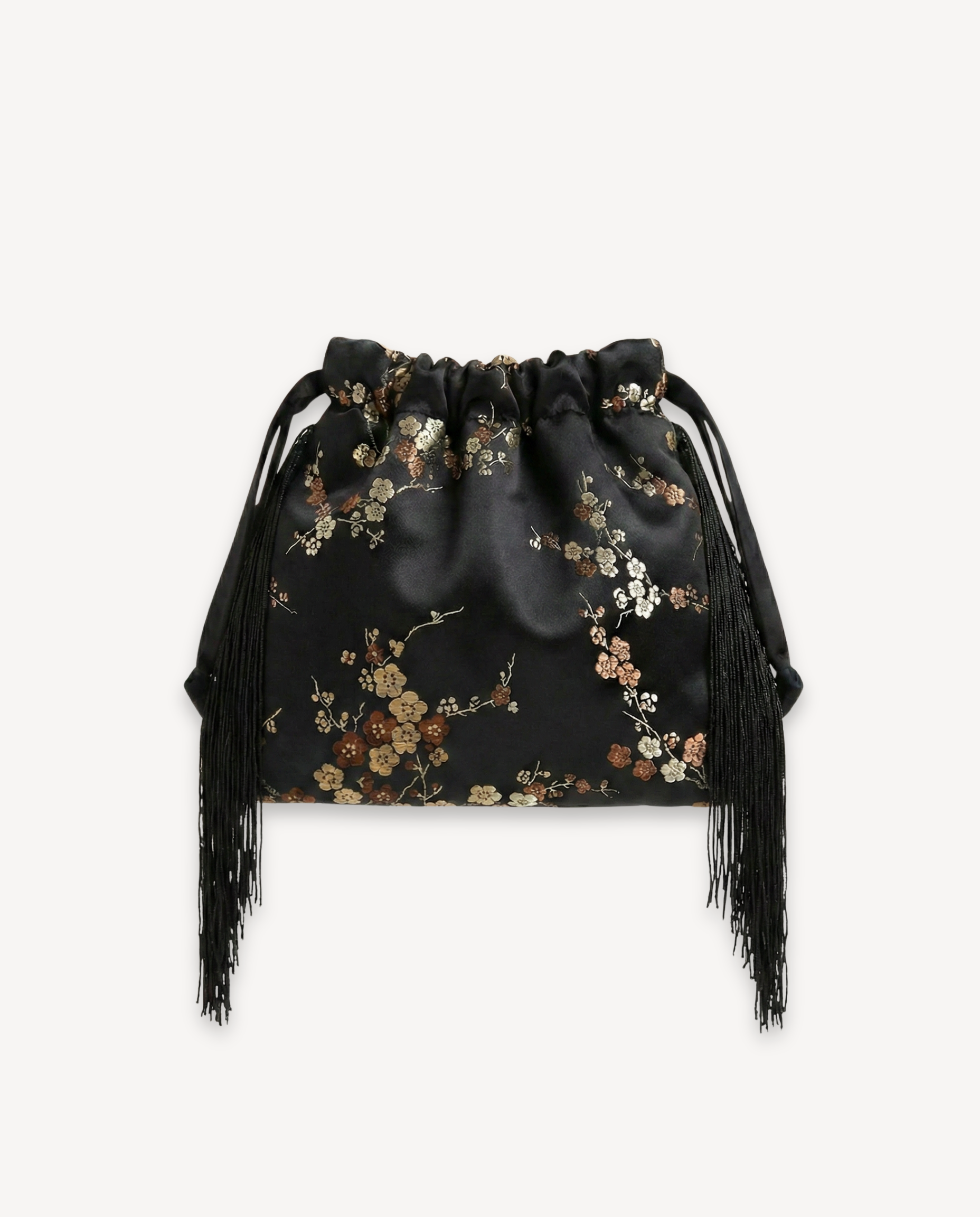 JAPAN EXCLUSIVE Le Pouch Mini - Black Floral Blossom