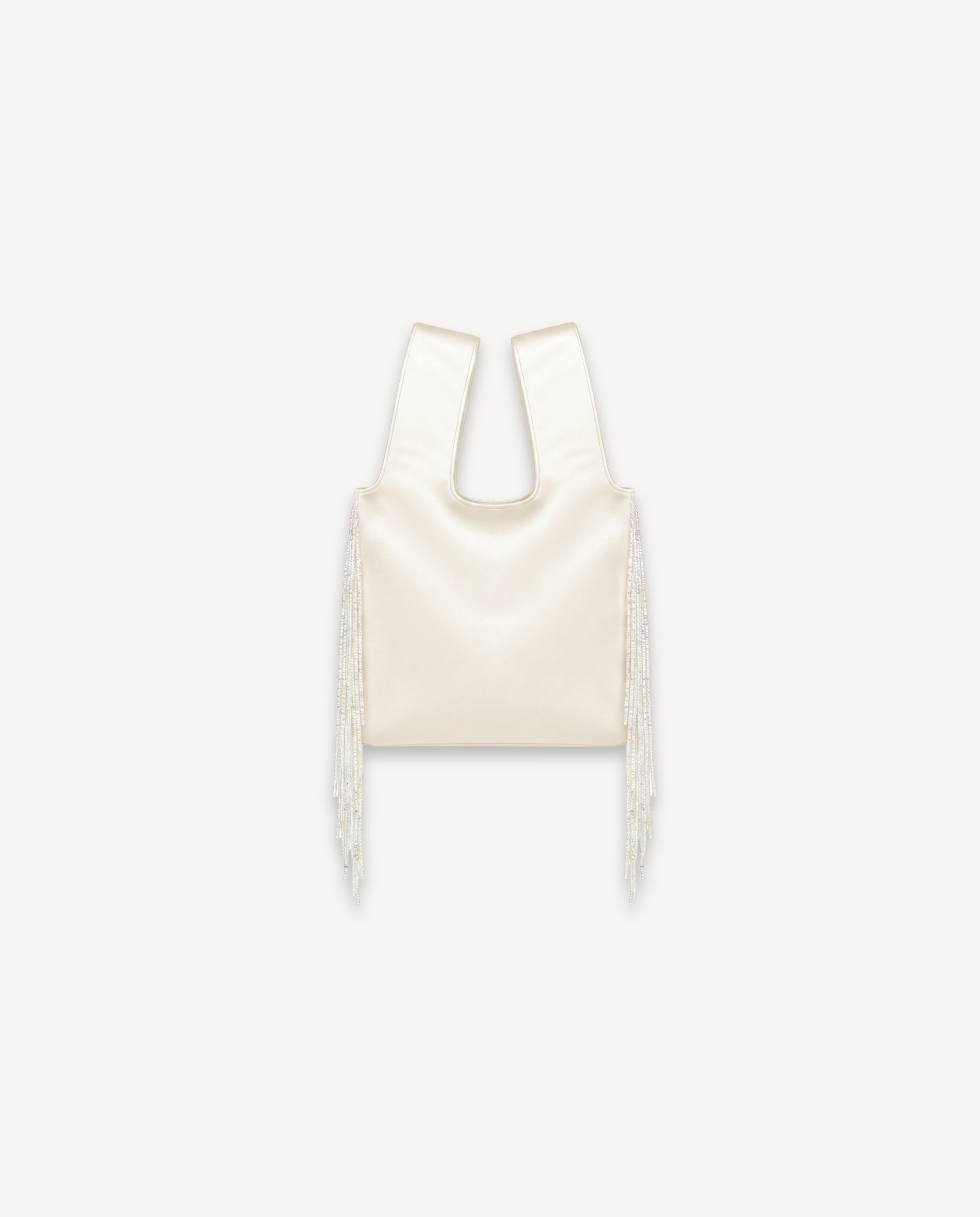 Le Sac Micro - Ivory Satin
