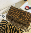 Le Clutch Foldover Small - Bronze Tigre