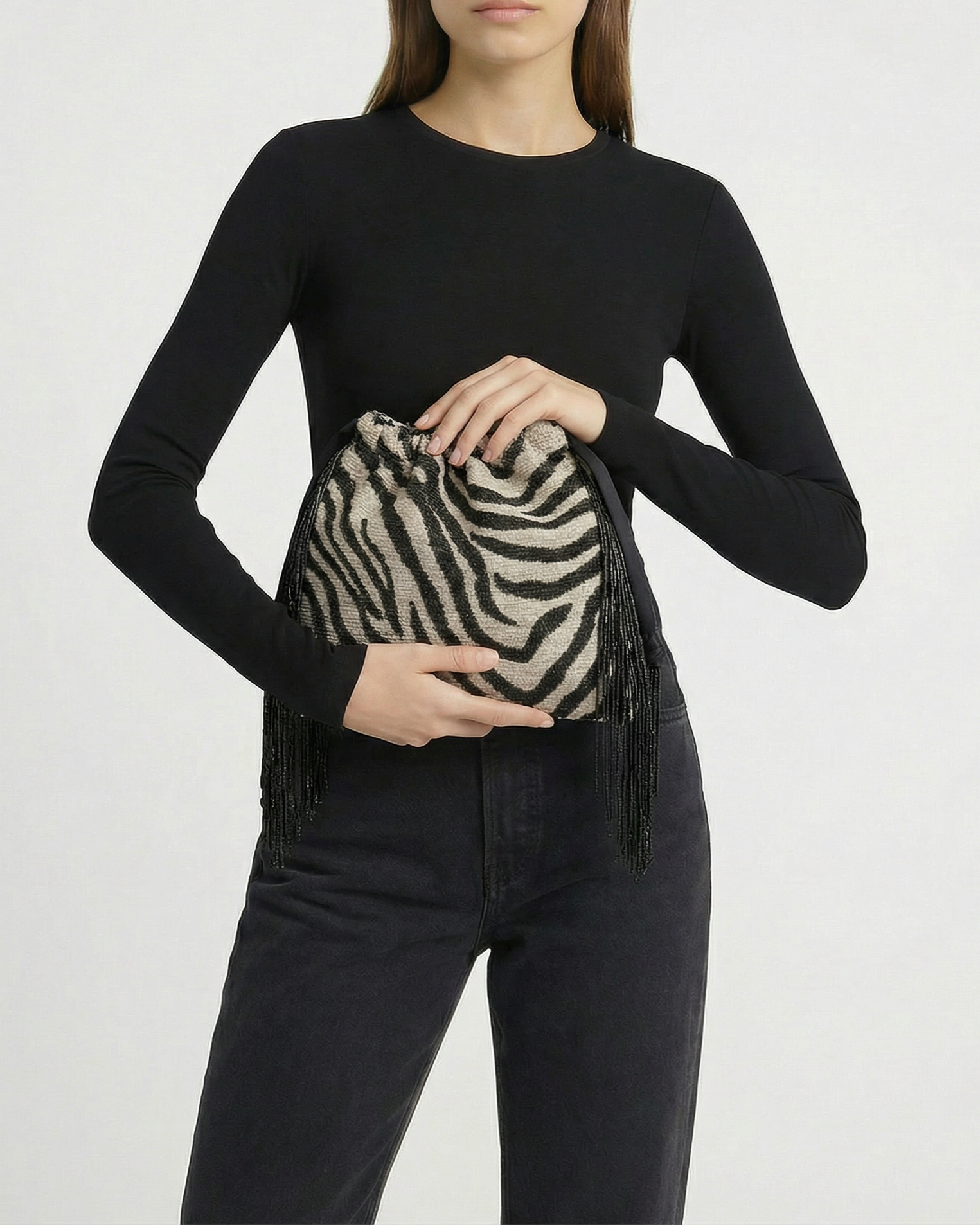 Le Pouch Small - Zebra